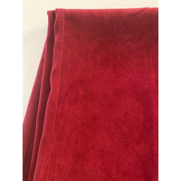 Sag Harbor Velvet Pants Women’s Size 10P Burgundy Straight Leg Casual - Picture 8 of 8